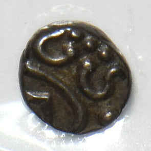 India Princely States 1800 ~99 Fanam Silver Assam 296999 combine shipping