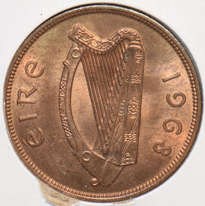 Ireland 1968 Penny Hen with Chicks animal 195015 combine shipping