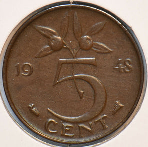 Netherlands 1948 5 Cents 902517 combine shipping