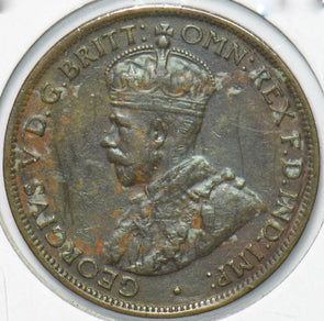 Australia 1924 Georgivs V 1/2 Penny 192148 combine shipping