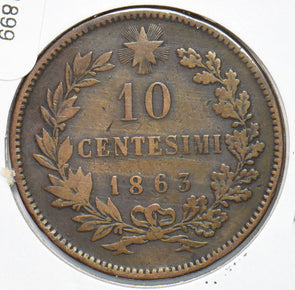 Italy 1863 10 Centesimi  191899 combine shipping