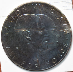 Norway 1970 25 Kroner Harkoon VII 490638 combine shipping