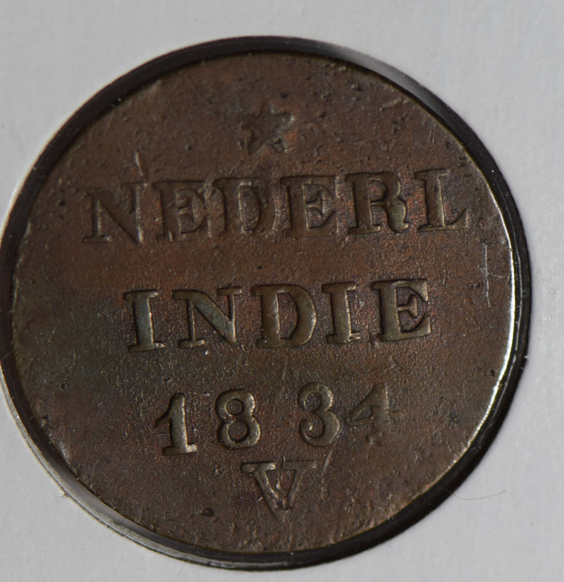 Netherlands 1834 V 2 Cents  N0140 combine shipping