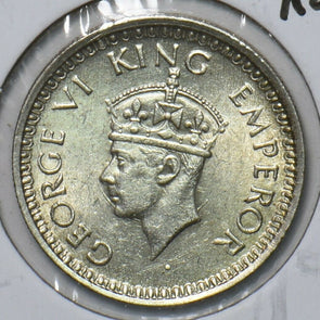 British India 1943 1/4 Rupee 295669 combine shipping