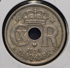 Denmark 1954 25 Ore  901490 combine shipping