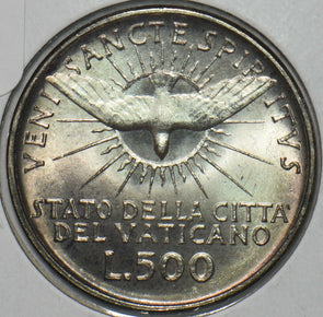 Vatican 1963 500 Lira Dove animal 491196 combine shipping
