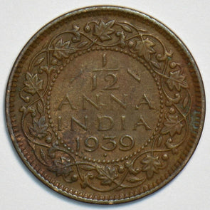 India British 1939 1/12 Anna 904260 combine shipping