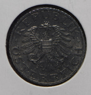 Austria 1967 5 Groschen Eagle animal  292074 combine shipping