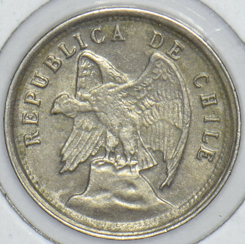 Chile 1921 5 Centavos Condor animal 291184 combine shipping
