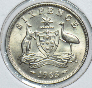 Australia 1963 6 Pence 241127 combine shipping