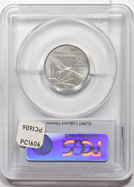 2005 Platinum Eagle $25 liberty first strike APtW 0.25oz PCGS MS69 PC1606