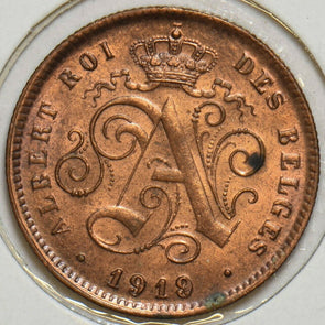 Belgium 1919 2 Cents Lion animal 197280 combine shipping