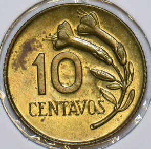 Peru 1966 10 Centavos 152641 combine shipping