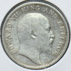 British India 1910 C 1/4 Rupee 193020 combine shipping
