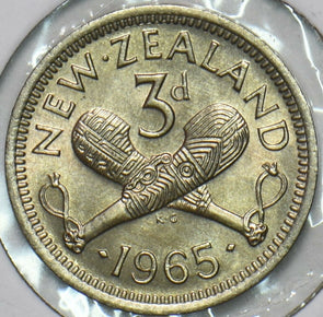New Zealand 1965 3 Pence 196433 combine shipping