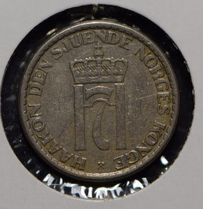 Norway 1957 Krone Lion animal  191110 combine shipping