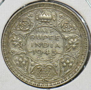 India British 1945 1/2 Rupee 903259 combine shipping