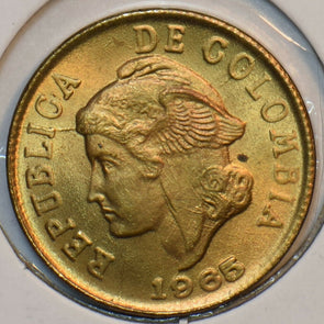 Colombia 1965 2 Centavos 196038 combine shipping