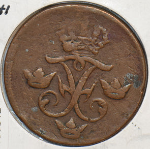 Sweden 1741 Ore 195512 combine shipping