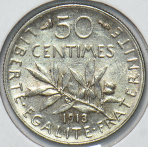 France 1913 50 Centimes 293971 combine shipping