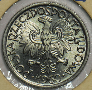 Poland 1960 2 Zlote UNC 298327 combine shipping