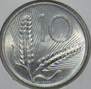 Italy 1953 10 Lire BU 195400 combine shipping