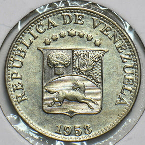 Venezuela 1958 5 Centimos 197223 combine shipping
