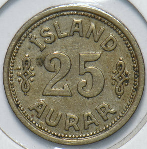 Iceland 1940 25 Aurar 192339 combine shipping