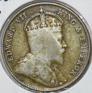 Straits Settlements 1910 B 20 Cents 194805 combine shipping