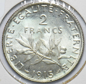 France 1915 2 Francs 293728 combine shipping