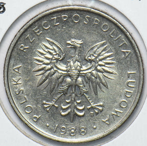 Poland 1988 10 Zlotych Imperial eagle animal  901925 combine shipping