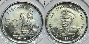 Lesotho 1983 50 Lisente Horse animal 153818 combine shipping