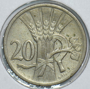 Czechoslovakia 1928 20 Haleru 241158 combine shipping
