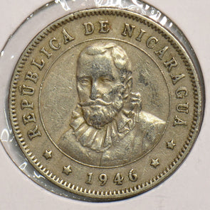 Nicaragua 1946 25 Centavos 199133 combine shipping