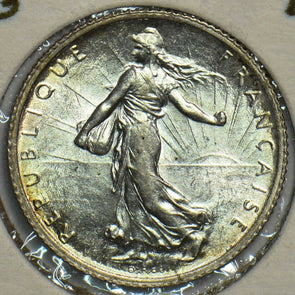 France 1913 Franc BU 298001 combine shipping