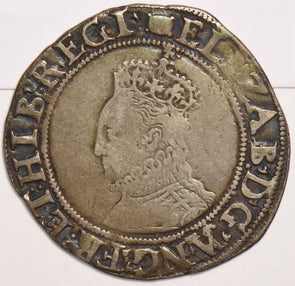 Great Britain 1560 ~61 Shilling 6.3 g. Queen Elizabeth GR0303 combine shipping