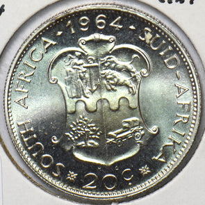 South Africa 1964 20 Cents 294344 combine shipping