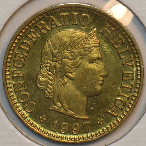 Switzerland 1997 5 Rappen UNC 152264 combine shipping