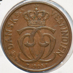 Danish West Indies 1905 P Cent 296254 combine shipping