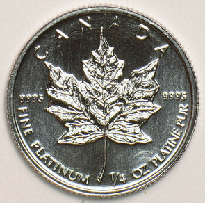 Canada 1999 10 Dollars platinum 1/4oz Platinum Maple Low mintage GL0179 combine