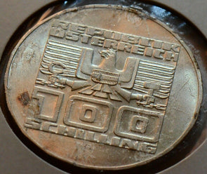 Austria 1978 100 Shillings UNC A0013 combine shipping