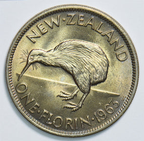 New Zealand 1963 Florin Kiwi bird 298842 combine shipping