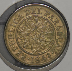 Paraguay 1947 5 Centimos  900478 combine shipping