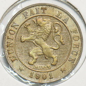Belgium 1901 5 Centimes 0 197852 combine shipping