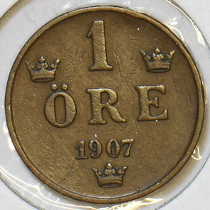 Sweden 1907 Ore 197102 combine shipping
