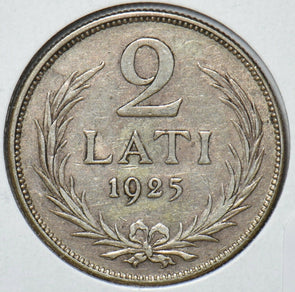 Latvia 1925 2 Lati 295470 combine shipping