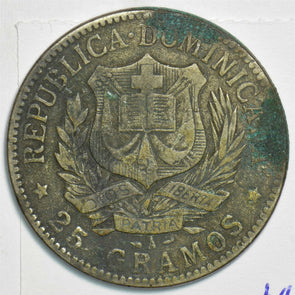 Dominican Republic 1897 Peso 491409 combine shipping