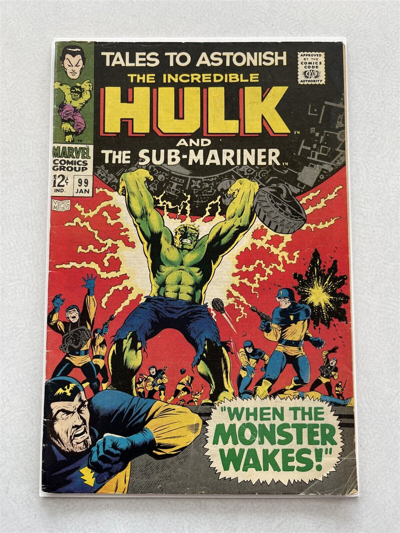 Tales to Astonish The Incredible Hulk and Sub-Mariner Issue#99 Jan, 1968 "When T