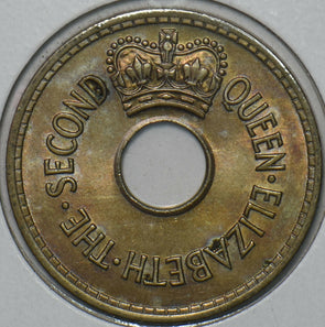 Fiji 1963 Penny 152308 combine shipping