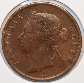 Straits Settlements 1895 Cent 294669 combine shipping